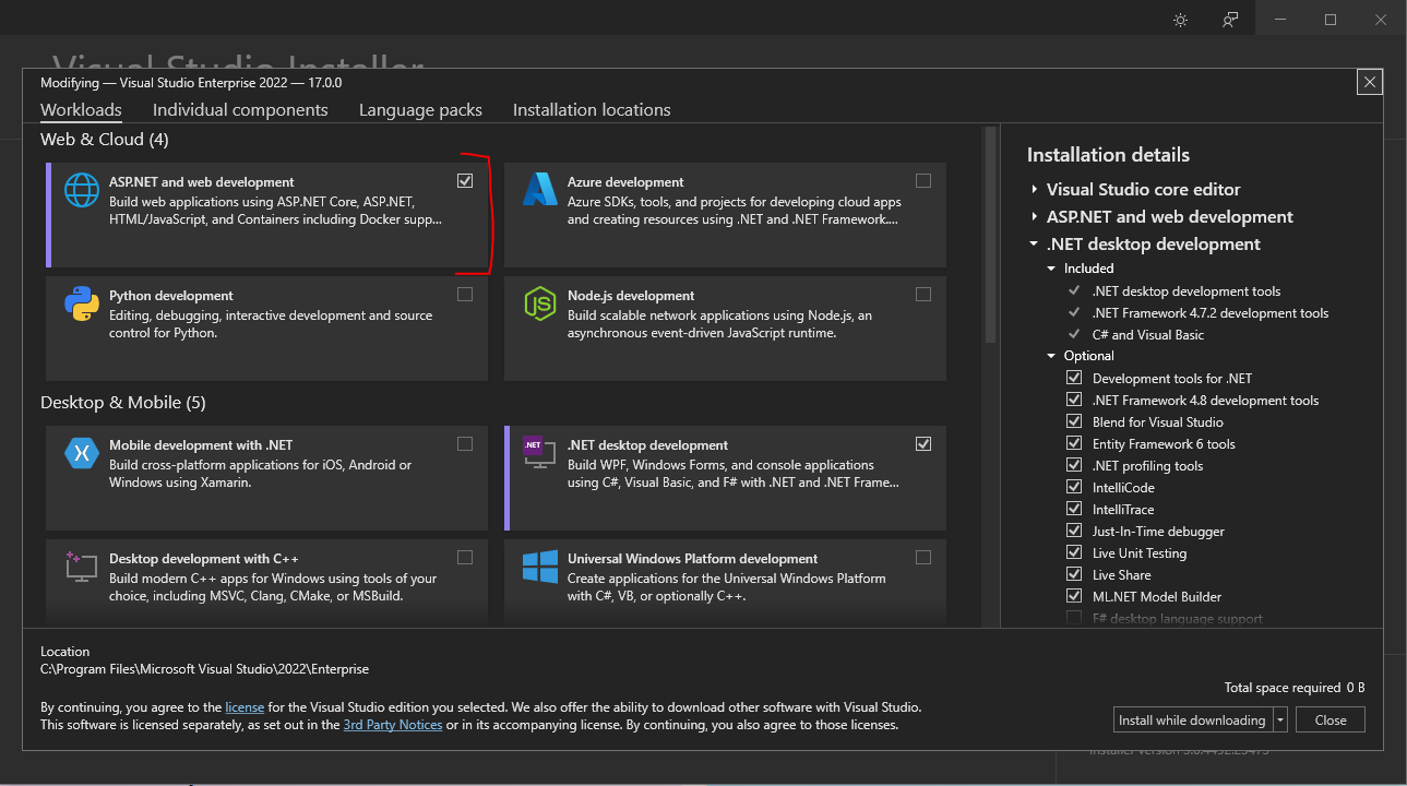 ASP.NET and web development